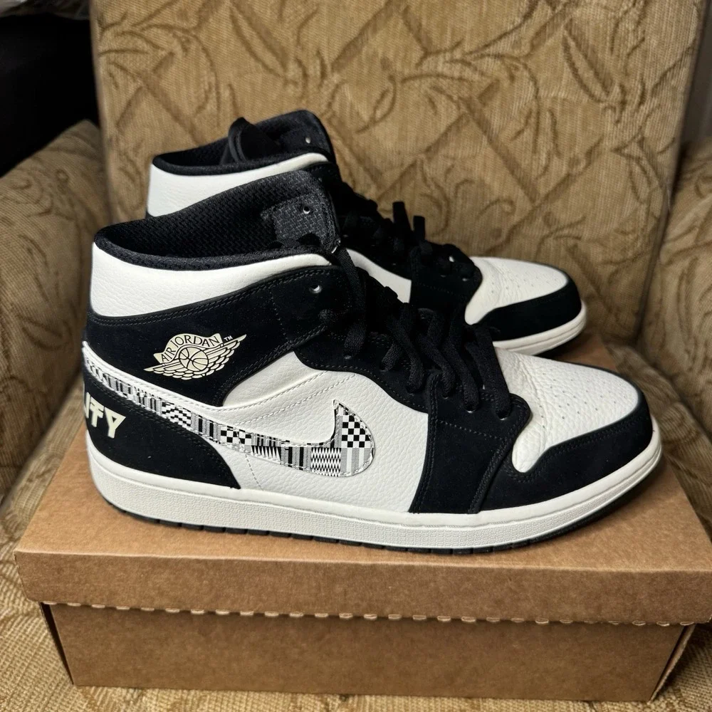Size 12 - Air Jordan 1 Melo SE‎ Mid Equality Clean No box